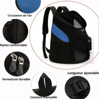 SAC A DOS CHIEN -MESHYDOG™