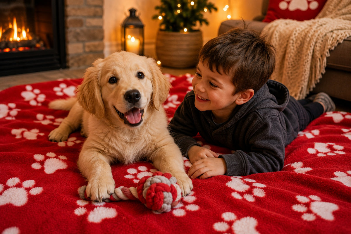Couverture chien : détail des finitions
