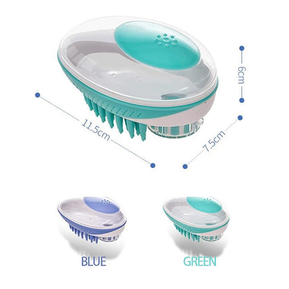 BrossyDog™ - Brosse de bain pour animaux 2 en 1 | chien - Galaxie canine