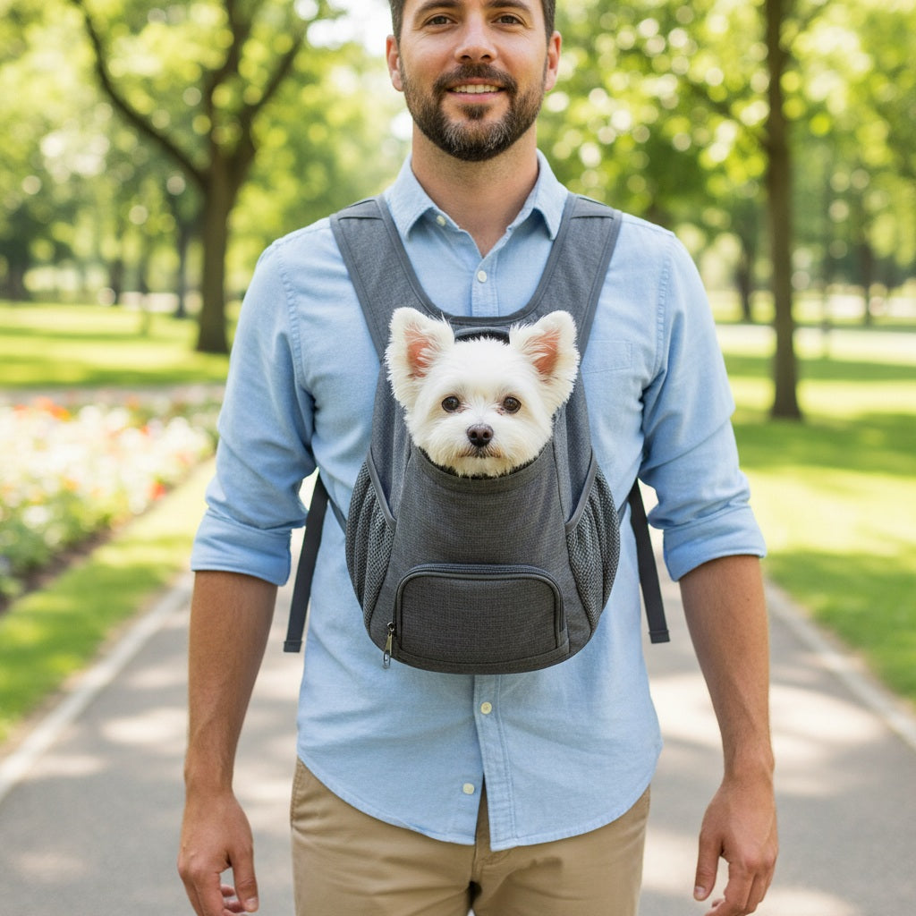 Sac a dos pour Chien Confort | transport Sécurisé et ergonomique pour petits et moyens chiens