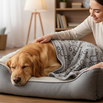 Couverture chien