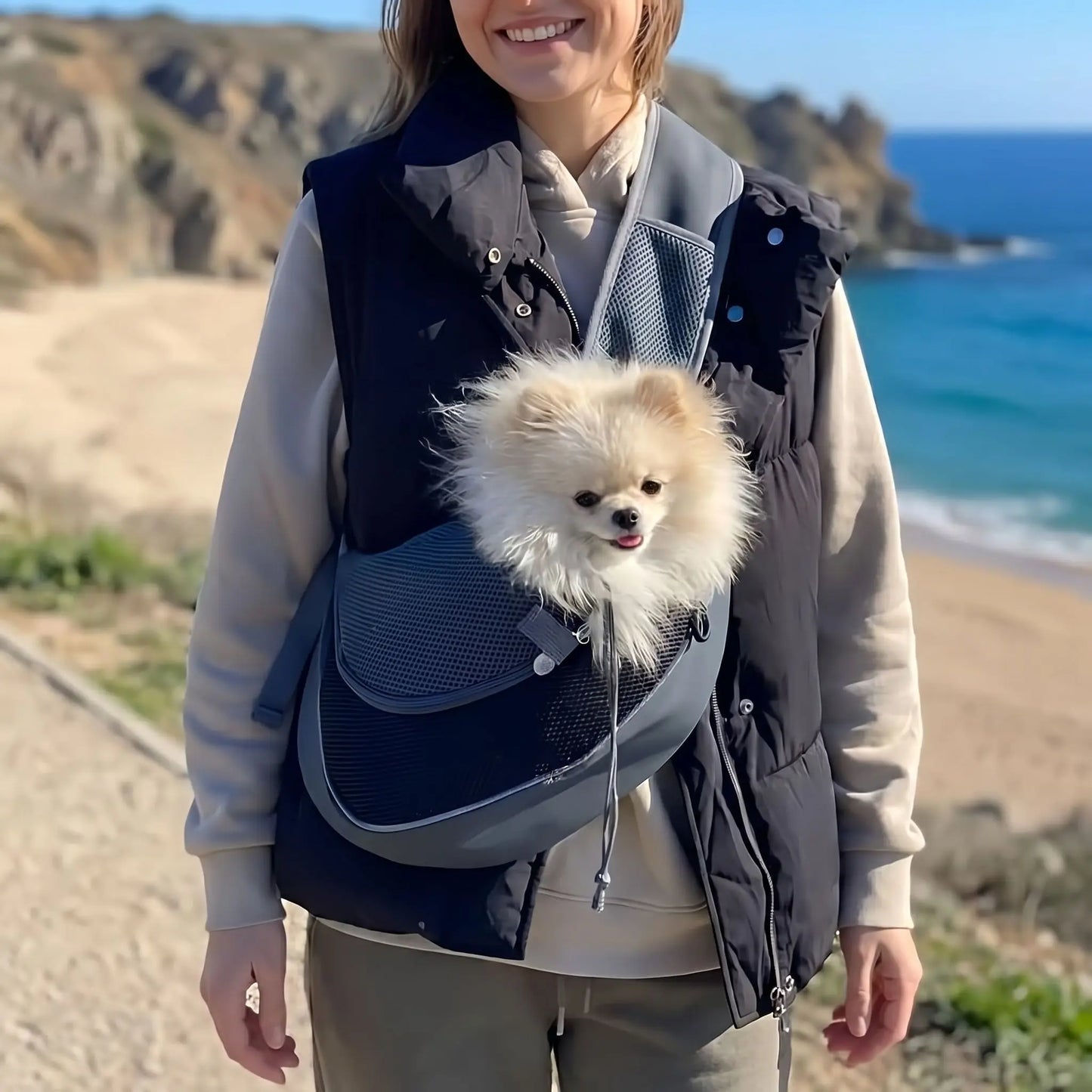 SAC A DOS POUR CHIEN  PAISIBLE | CONFORT SÉCURITÉ ET SIMPLICITÉ AU QUOTIDIEN