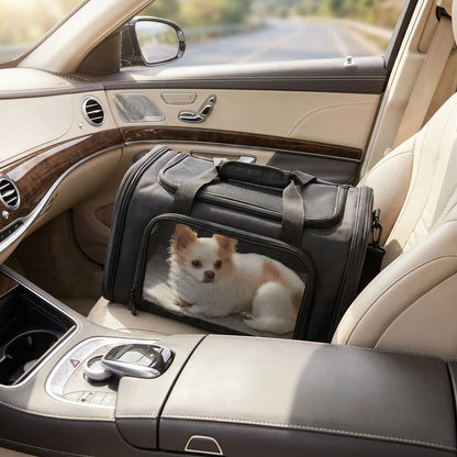 SAC DE TRANSPORT POUR CHIEN  POUR VOITURE - PRATIQUE ET SECURISE CARDOG