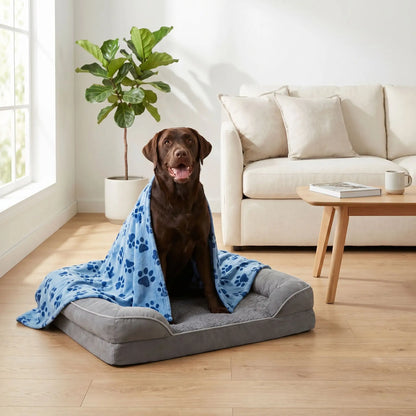 Couverture Chien Double Face Imperméable | Polaire Ultra-Douce & Protection