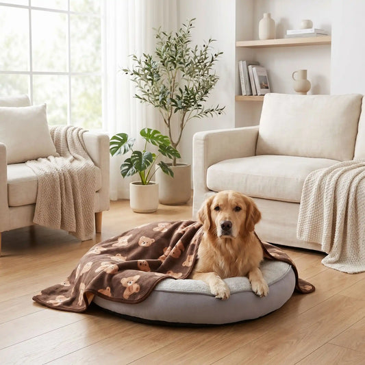 Couverture Chien Ultra-Douce & Imperméable | Protection Canapé & Confort