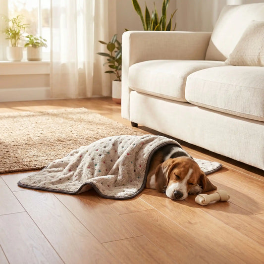 Couverture Chien Ultra-Douce Lavable | Anti-Poils & Confort Canapé
