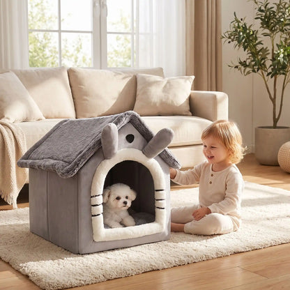 Maison douillette pour chien| Confortable et rassurante