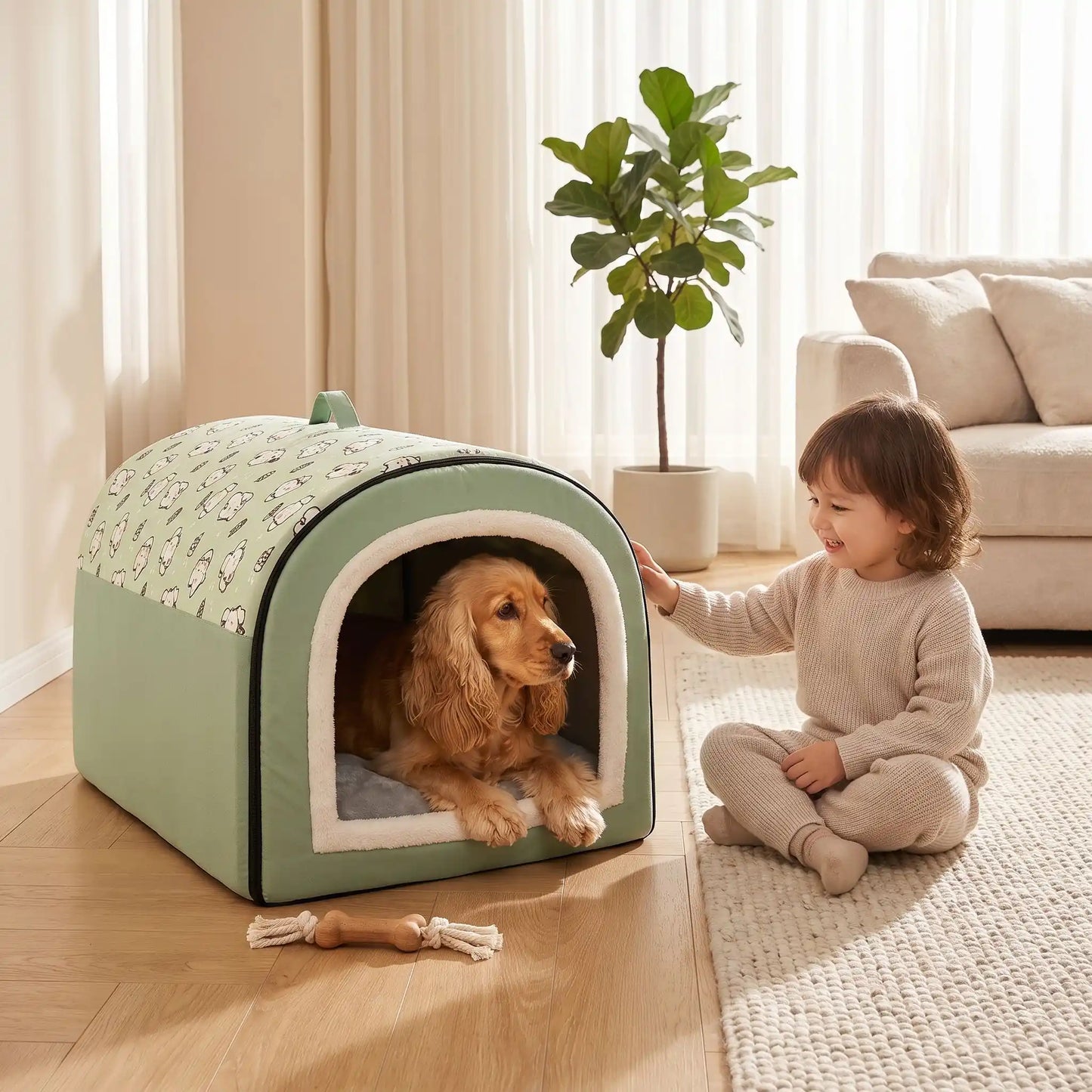 Niche pour Chien Interieur | Confort Design