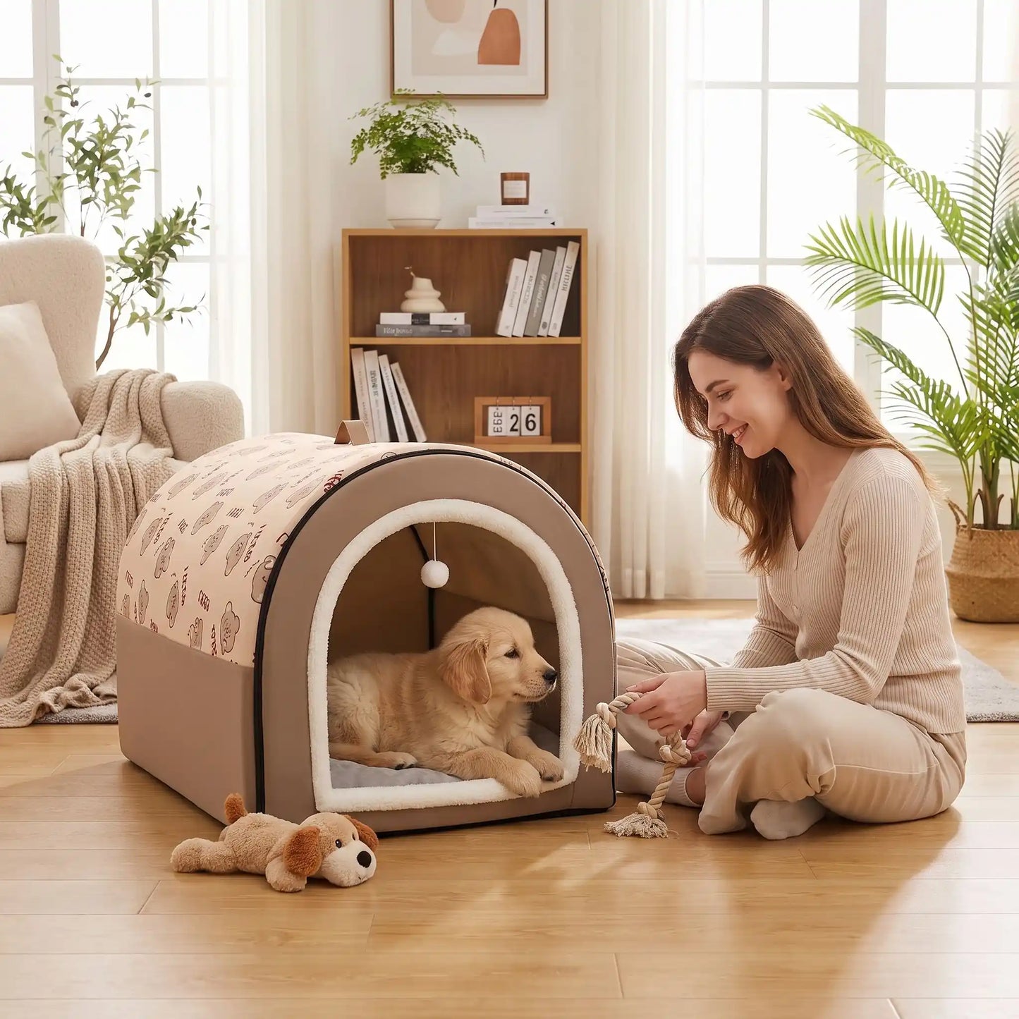 Niche pour Chien Interieur | Chaleur et Durabilité