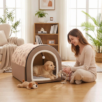 Niche pour Chien Interieur | Chaleur et Durabilité