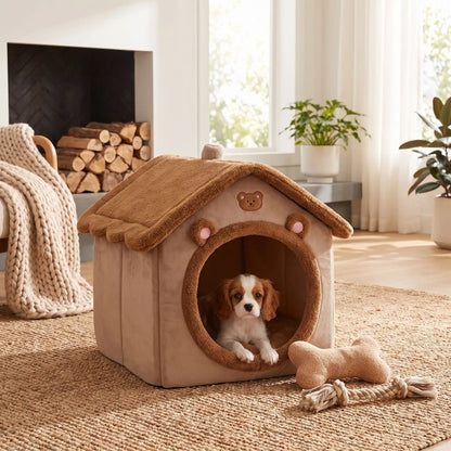 Niche pour Chien | Douillette 4 Saisons