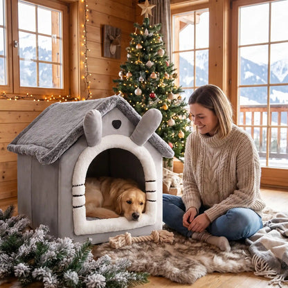 Niche pour Chien | Douillette 4 Saisons