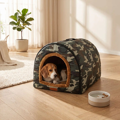niche pour chien confortable | Douce et Facile à Transporter