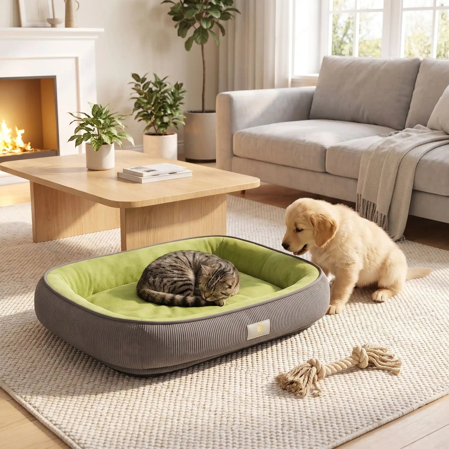 Lit de luxe pour chien sécurisé et confortable | DreamPet