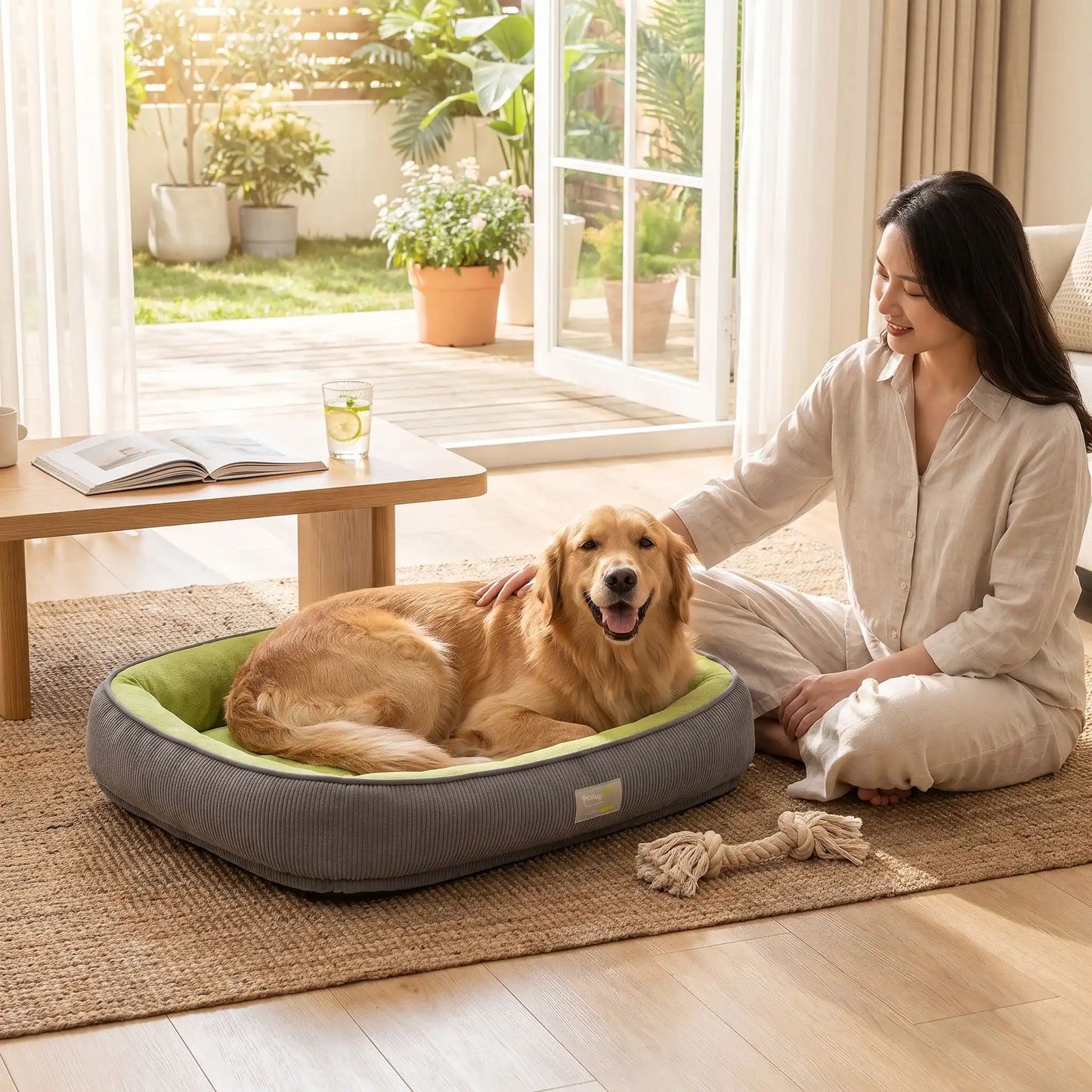 Lit de luxe pour chien sécurisé et confortable | DreamPet