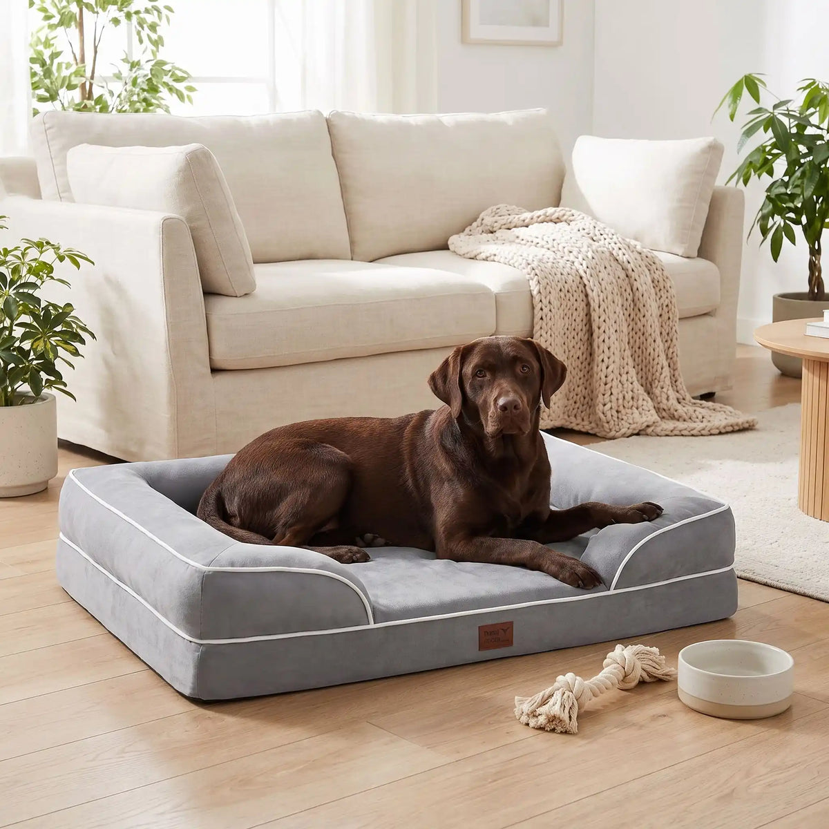 Lit pour chien orthopédique | Mémoire de Forme XXL