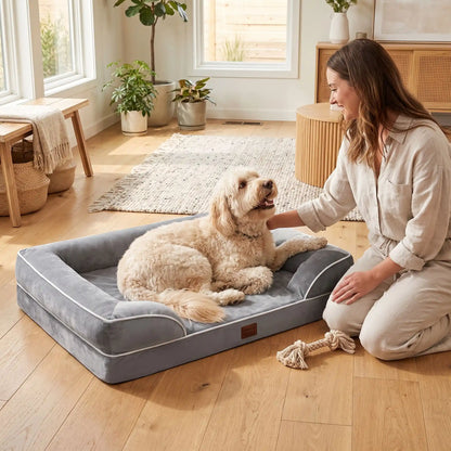 Lit pour chien orthopédique | Mémoire de Forme XXL