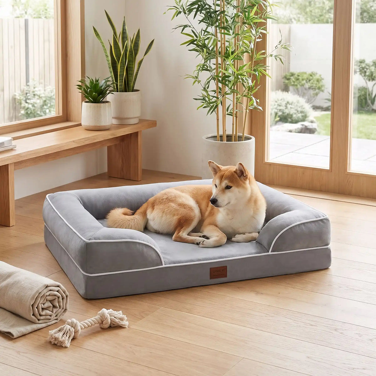 Lit pour chien orthopédique | Mémoire de Forme XXL