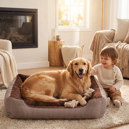 canapé pour chien | Cocoon apaisant doux et chaleureux