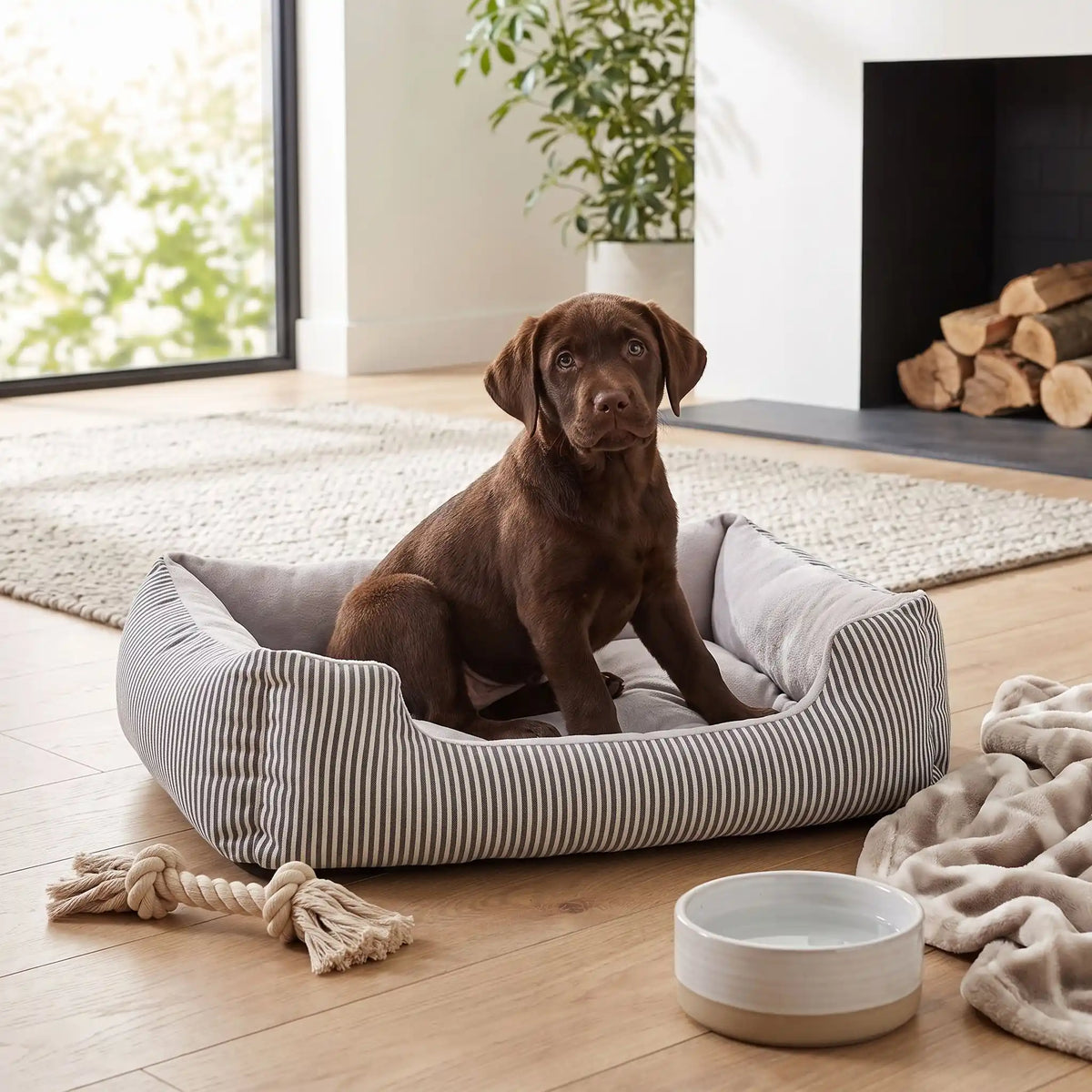 canapé pour chien | Cocoon apaisant doux et chaleureux