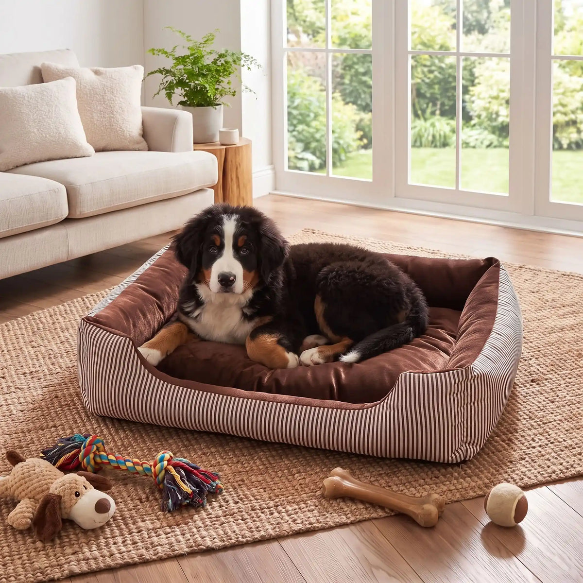 canapé pour chien | Cocoon apaisant doux et chaleureux