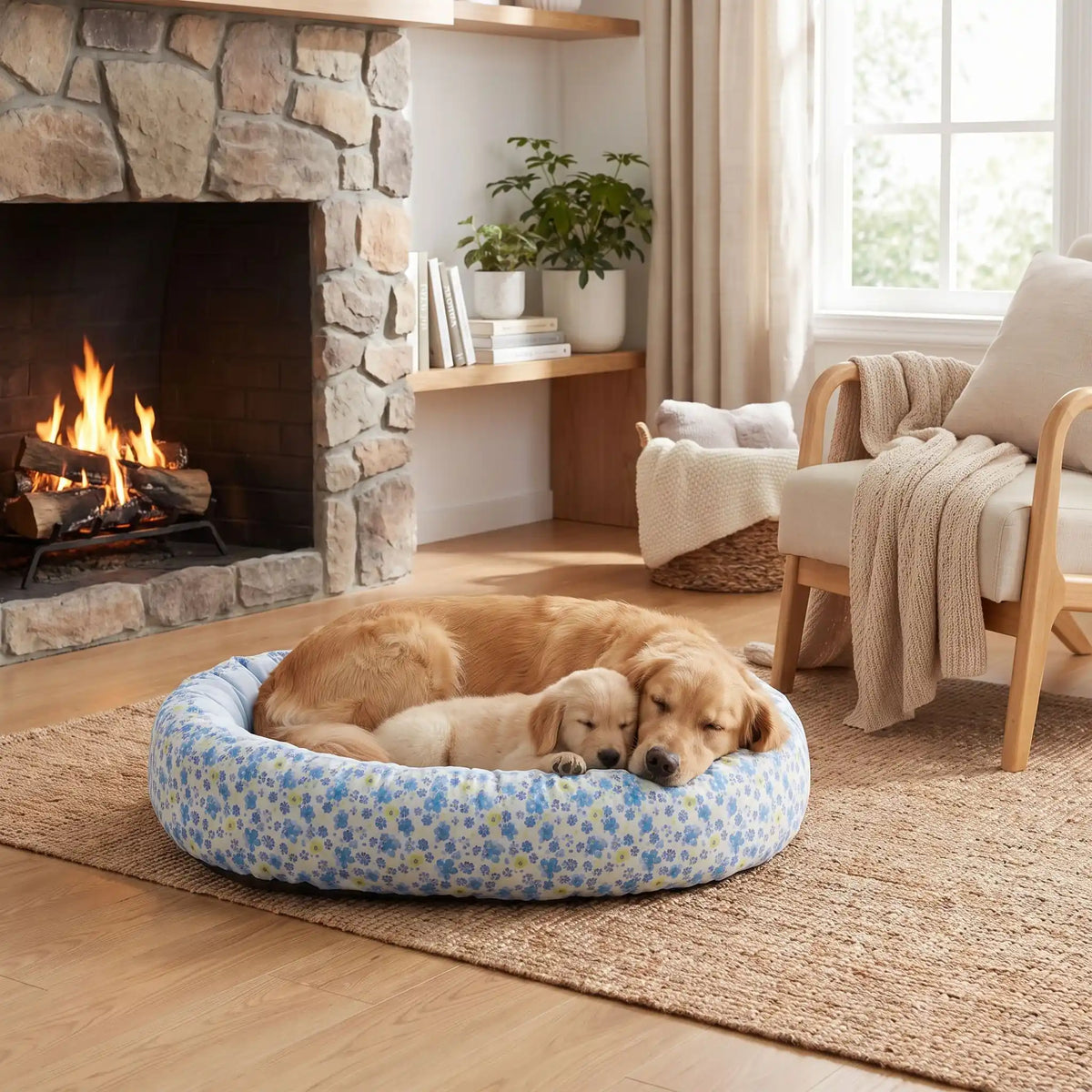 Panier pour Chien | Ovale Moelleux