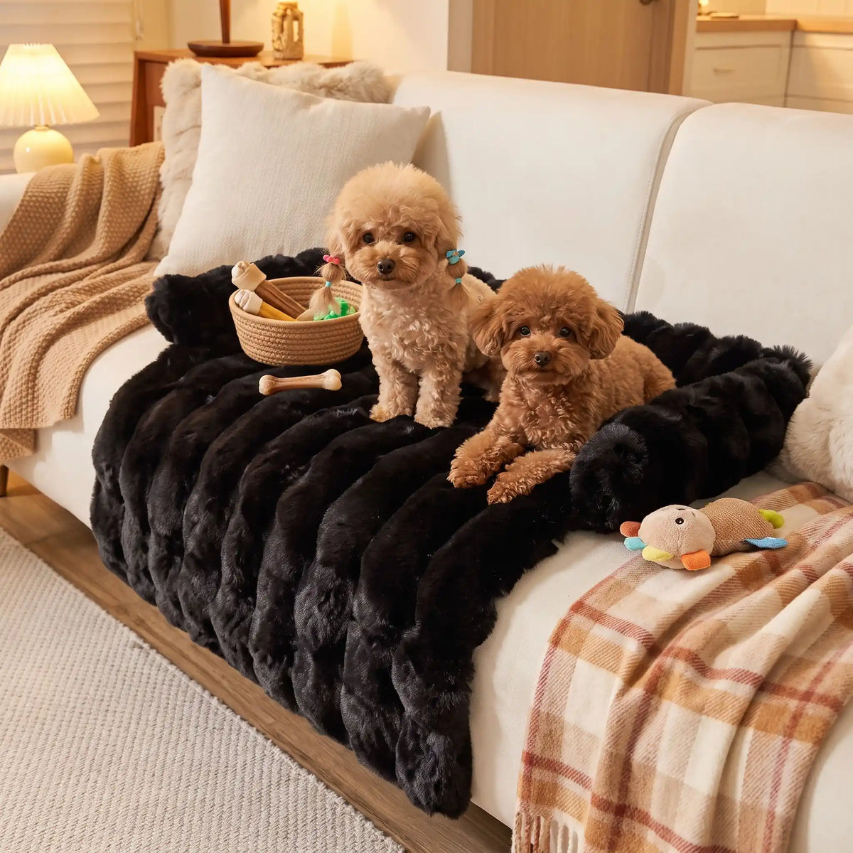 Protection canapé chien | Douceur confortable