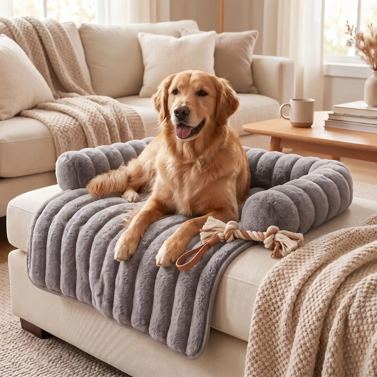 Protection canapé chien | Douceur confortable