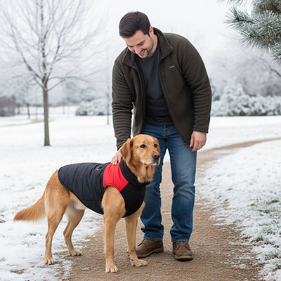 MANTEAU CHIEN  - CHALEUREUX