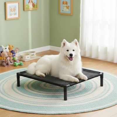 LIT POUR CHIEN SURÉLEVÉ | COUCHAGE RESPIRANT ET CONFORTABLE