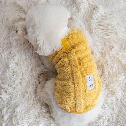 MANTEAU CHIEN -PELUCHE