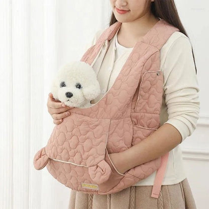sac de transport chien 4 coloris – Blanc Bleu Rose Beige –